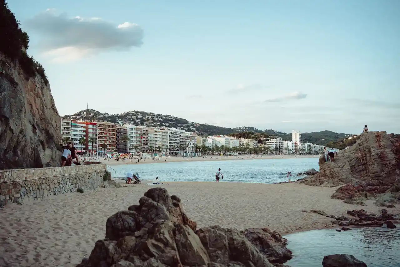 Küste von Lloret de Mar